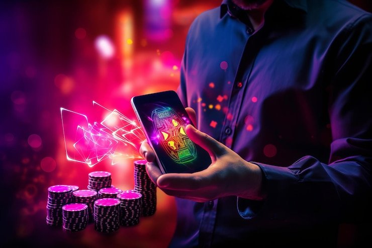 Ilustrasi ilustrasi keamanan perangkat dan akun digital untuk pengguna platform hiburan aman